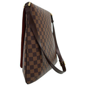 Louis Vuitton Brown Shoulder Musette Damier Ebene Bag
